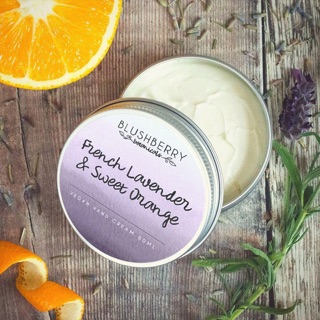 Blushberry Botanicals French Lavender and Sweet Orange Hnad Cream
